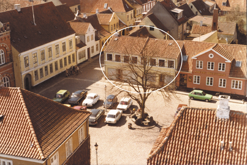 Above: An aerial view of Olsen’s home town, Ærøskøbing, a place he says is “very much like Solvang.” The city is unique in Denmark with its legally protected 17th century architecture.  Exteriors of the buildings here are exactly as they were centuries ago. American author Temple Fielding lists Ærøskøbing among his five must-see places in the world.