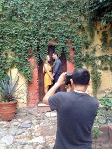 Jose Villa shooting photograph